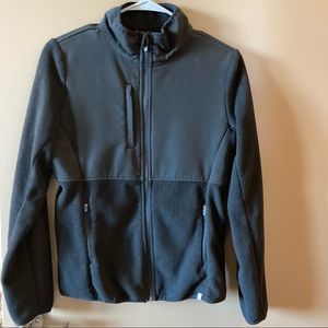 Figs Performance Fleece Jacket in Black (XS)